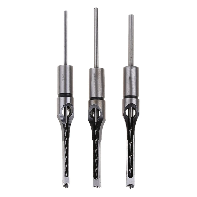 

Square Tenon Machine Drill Bit Deep Hole Woodworking Reaming Drill Wood Puncher