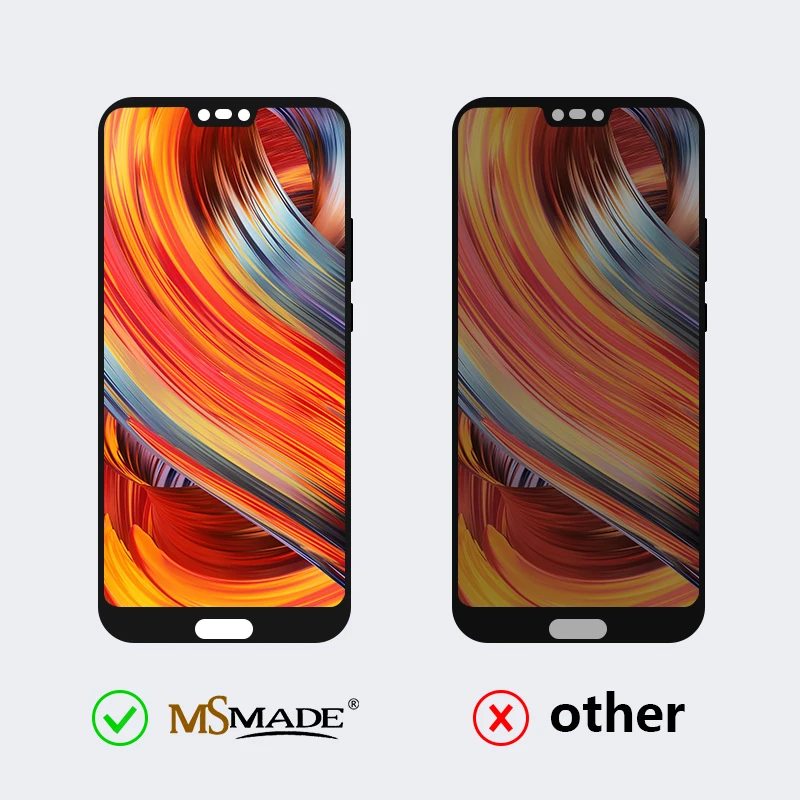 ЖК-дисплей с отпечатком пальца для huawei Honor 10 COL-L29 COL-L09 сенсорный дигитайзер