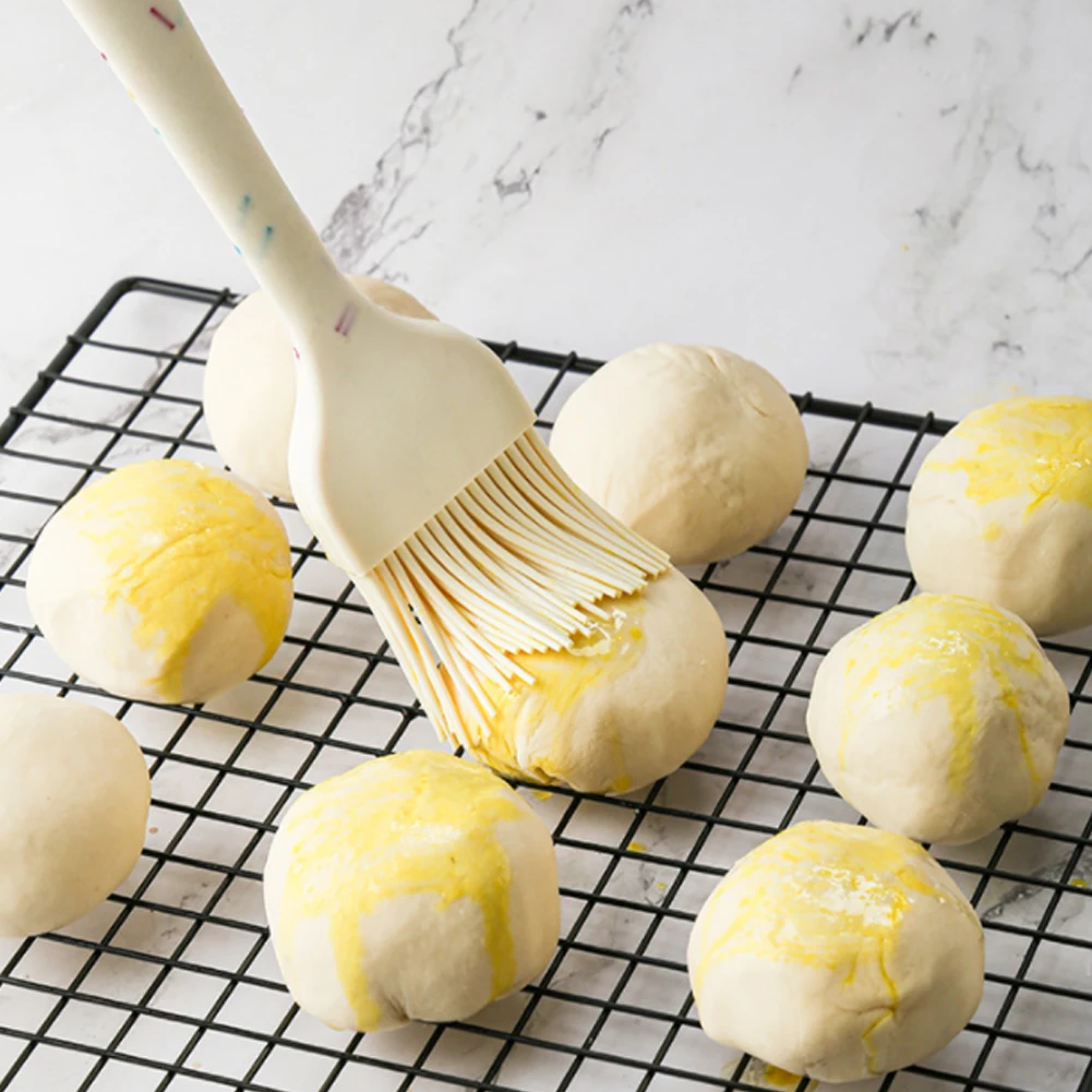 

6-Pcs Non-stick Spatula Set Cookie Pastry Scraper Brush Cake Baking Mixing Tool Cooking Utensil Set Kitchen Utensils Cookware