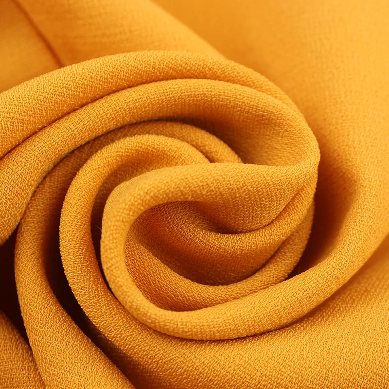 

2019 new solid color large size long-sleeved shirt women's lapel yellow shirt shirt female casual lady large size XL-4XL