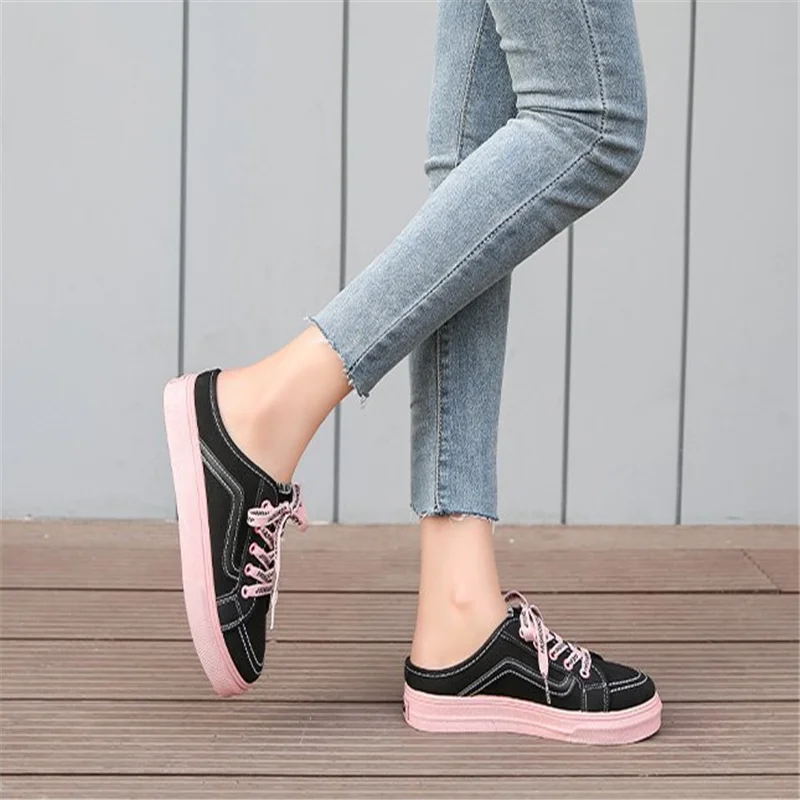 Женская парусиновая обувь сезон весна осень Aummer женская повседневная на