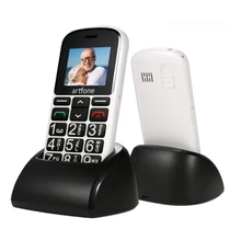 Artfone Big Button Mobile Phone for Elderly CS188 Unlocked Senior Sim Free with SOS Emergency Button1400mAh Battery (2G)