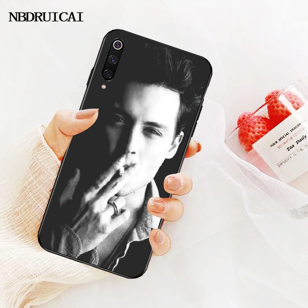NBDRUICAI Johnny Depp Phone Case Cover for Redmi Note 8 8A 7 6 6A 5 5A 4 4X 4A Go Pro Plus Prime | Мобильные телефоны и