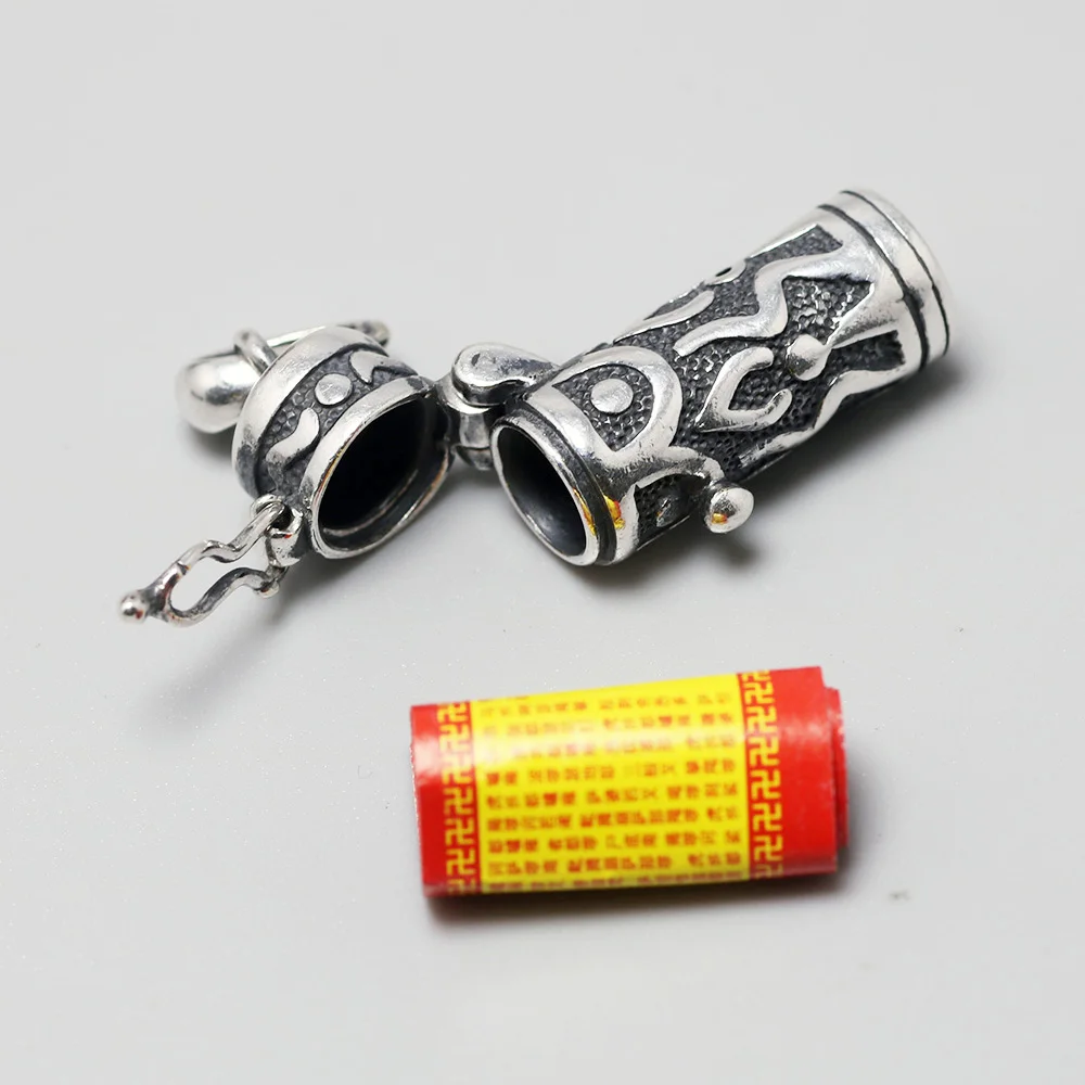 Подлинная Подвеска из стерлингового серебра 925 пробы опалубка Shurangama мантра