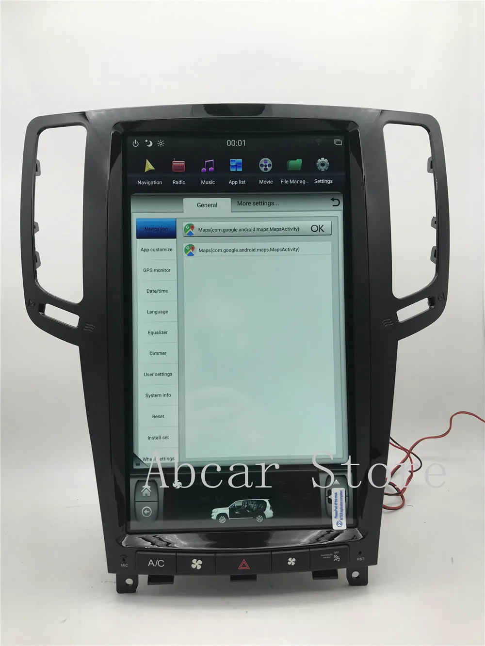 13,6 дюймов Tesla стиль Android 8,1 автомобильный dvd-плеер gps навигация для infiniti G25 G37 2007-2013 ips carplay HDMI радио 6 ядер