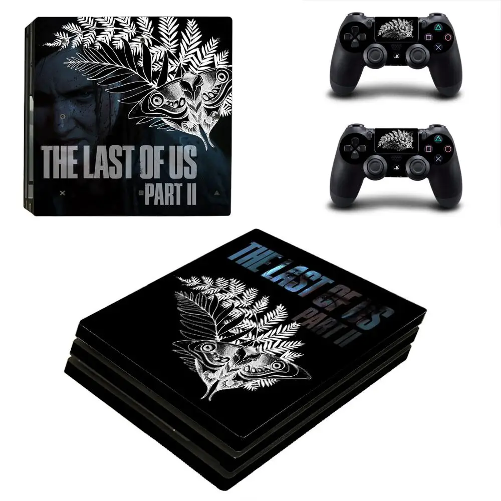 Последний из нас: Часть II PS4 Pro sticker s PS 4 Play station Виниловая наклейка для консоли и