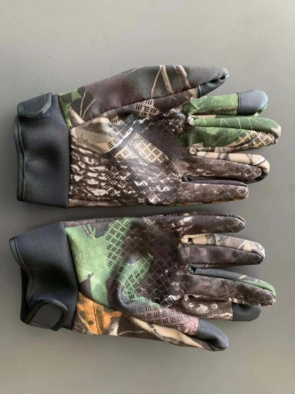 

Autumn and winter hunting camouflage gloves outdoor jungle camouflage gloves climbing gloves