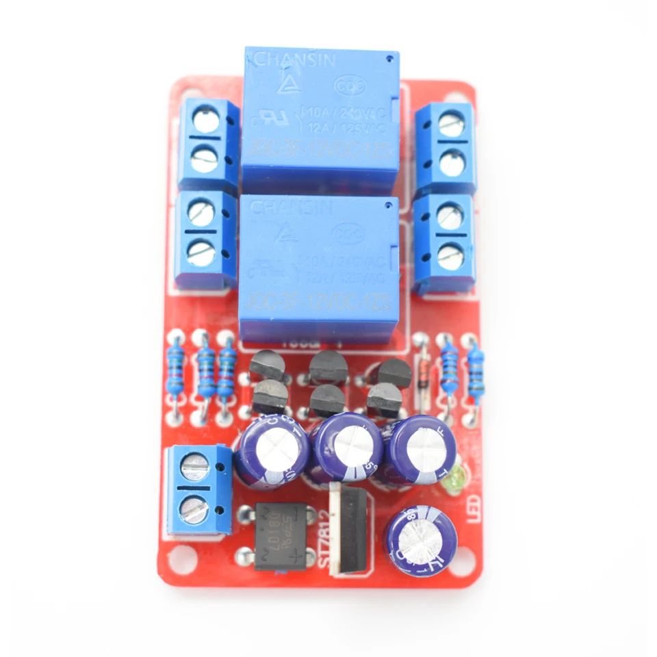 Lusya защитная цепь усилителя динамика Защитная двухканальная плата задержка