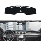 Солнцезащитный коврик для приборной панели Ford Mustang GT F-35 GT350 GT500 2015- 2018, автомобильные Стикеры, аксессуары для интерьера