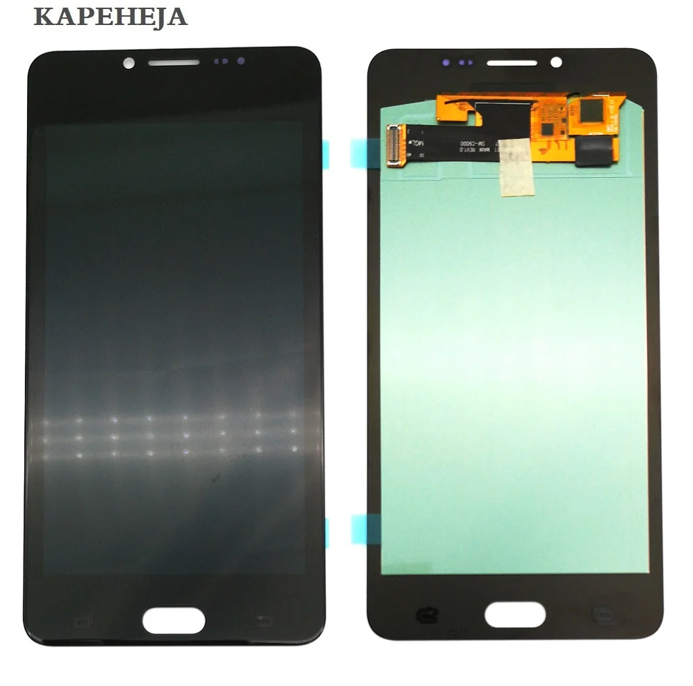 Сменный ЖК-дисплей Super AMOLED 6 0 дюйма для Samsung Galaxy C9 Pro C9000 с сенсорным экраном и