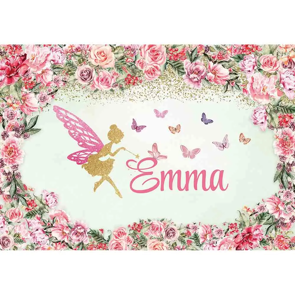 Funnytree фон для девочек Весенняя Розовая обувь с украшениями в виде цветков и