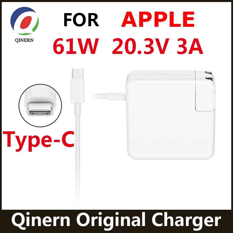 Original 20.3V 3A 61W Type-C USB-C laptop Adapter Charger For Apple Macbook Pro 12'✓'' 2016-2019 Touch Bar A1706 A1708 A1989 |