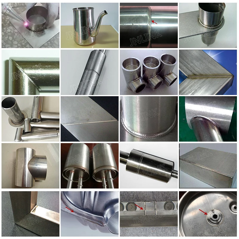 Быстрая скорость 1 кВт ручной волоконный лазерный сварочный аппарат для металла |