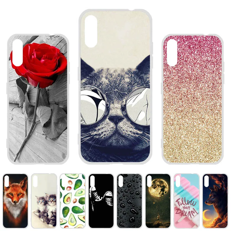 Силиконовый чехол для TP Link Neffos C9s из ТПУ с рисунком сделай сам TP7061A TP7061C 7061A