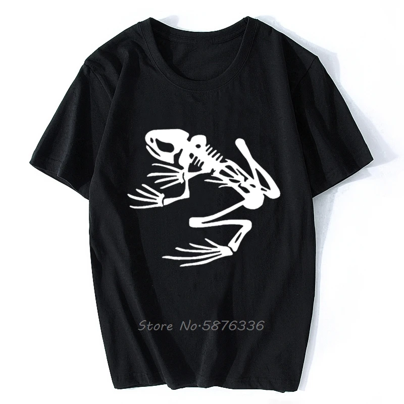 

T Shirt Funny T Shirt Men Navy Seals Skeleton Frog Printed Men Cotton O-neck Tshirt Hip Hop Tees Streetwear Harajuku