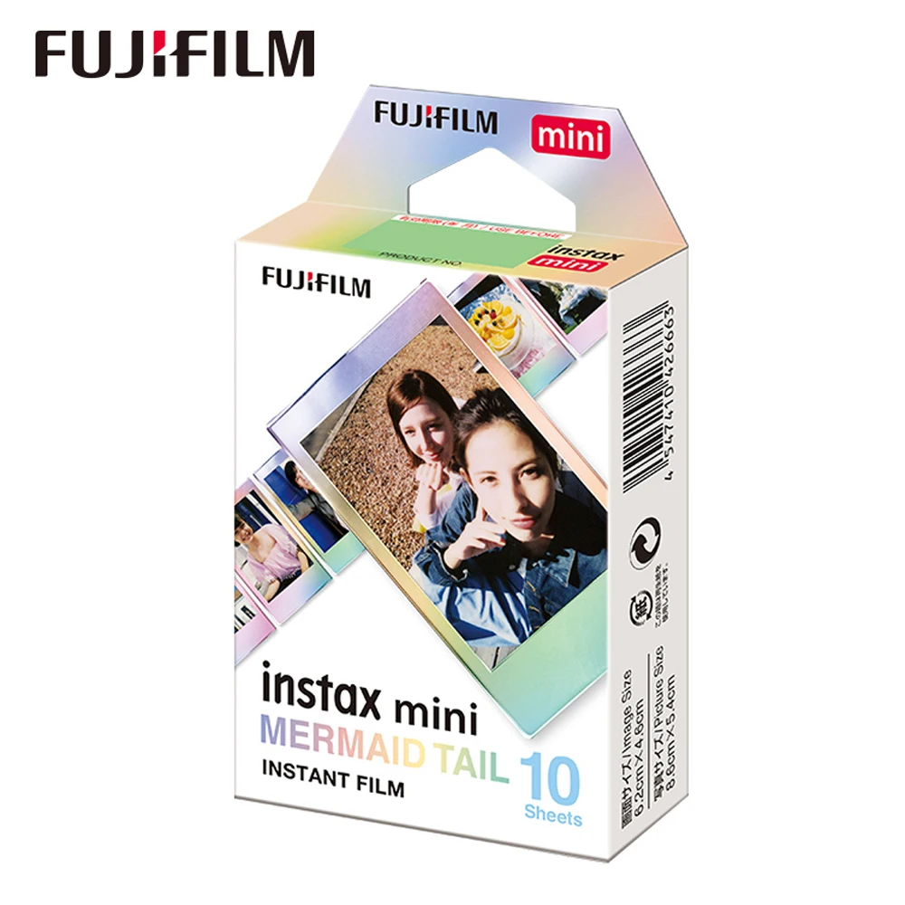 10 Sheets 8 10 листов белая пленка для Fuji Instax Mini Фотобумага снимок Фотобумага для ЖК-дисплея с подсветкой Fujifilm Instax Mini 7 s/8/25/90/9 Fuji instant - Цвет: 10 Sheets 8