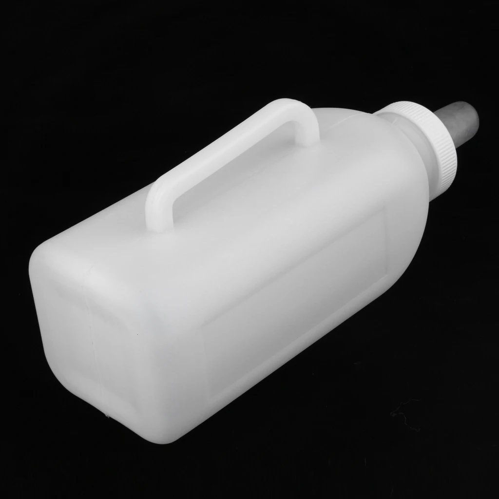 

2L Calf Nursing Bottle Feeding Milk Bottle Graduated Handle Easy Feeding High Quality Safe