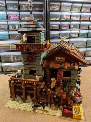 In Stock 16050 The Old Fishing Store 2109pcs City Creator Street View MOC Model Building Blocks 21310 SY1147 6004 | Игрушки и хобби