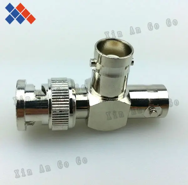 

10 шт. RF BNC штекер к 2 BNC Гнездовой адаптер 3 way адаптер T