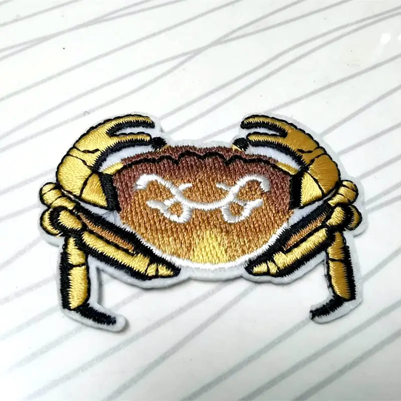 Нашивка с вышивкой в полоску сделай сам патчи утюгом для одежды пришивка на спине