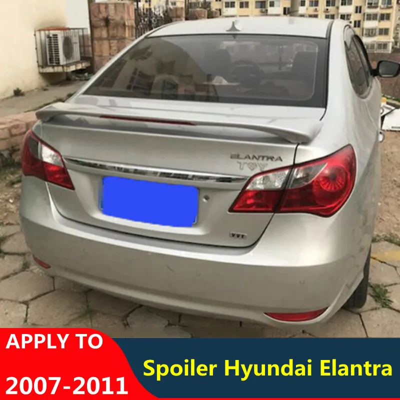 Автомобильный спойлер для Hyundai Elantra 2007 11 второго поколения/Elantra заднее крыло
