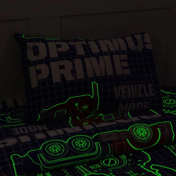 Постельное бельё Hasbro 1 5 сп Neon Series &quotOptimus Prime" Transformers 143*215 см 150*214 50*70 -1 шт | Дом и