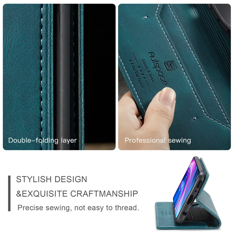 Чехол для Redmi Note 8 Pro кошелек с магнитной застежкой карт чехол Xiaomi 9 роскошный