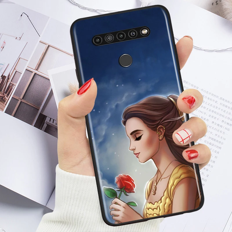 

Beauty and Beast Disney For LG K92 K42 K22 K71 K61 K51S K41S K30 K20 2019 Q60 V60 V50 S V40 V30 G8S G8 X ThinQ Phone Case