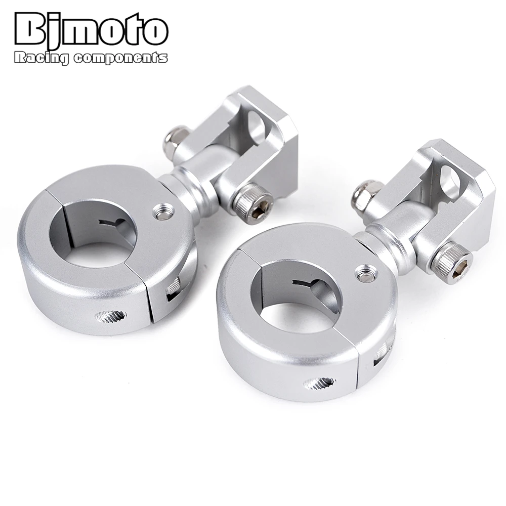 

Universal Mount Bracket For Motorcycle Modified Headlight Stand Spotlight Extension Pole Frame Support Fog Light Holder