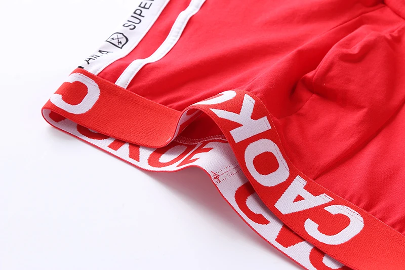 4pcs/Lot Men Underwear Boxer Elasticity Solid Shorts Brand Shorts Panties  Underpants Men Cotton Breathable  Shorts Men M-2XL