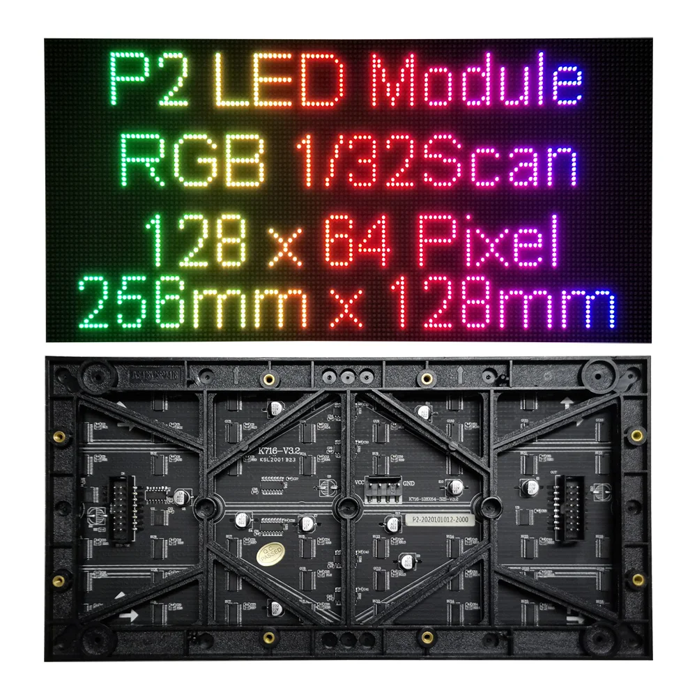 Небольшой шаг P2 полноцветный светодиодный дисплей SMD RGB панель DIY внутренний HD