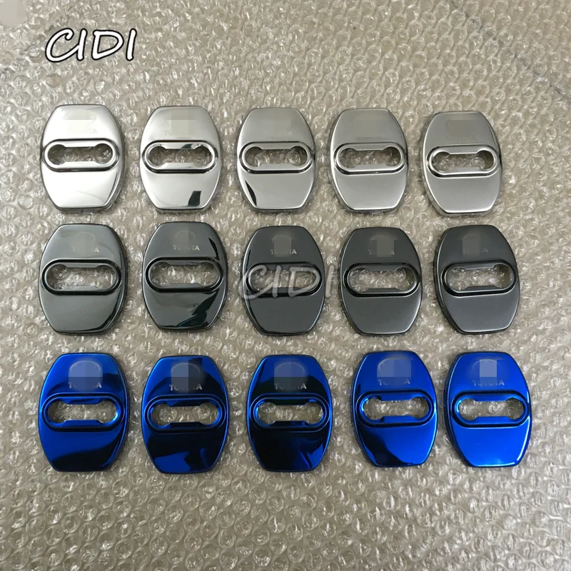 5 шт. Нержавеющая сталь Пряжка дверного замка двери крышкой с - Цена: 873.3