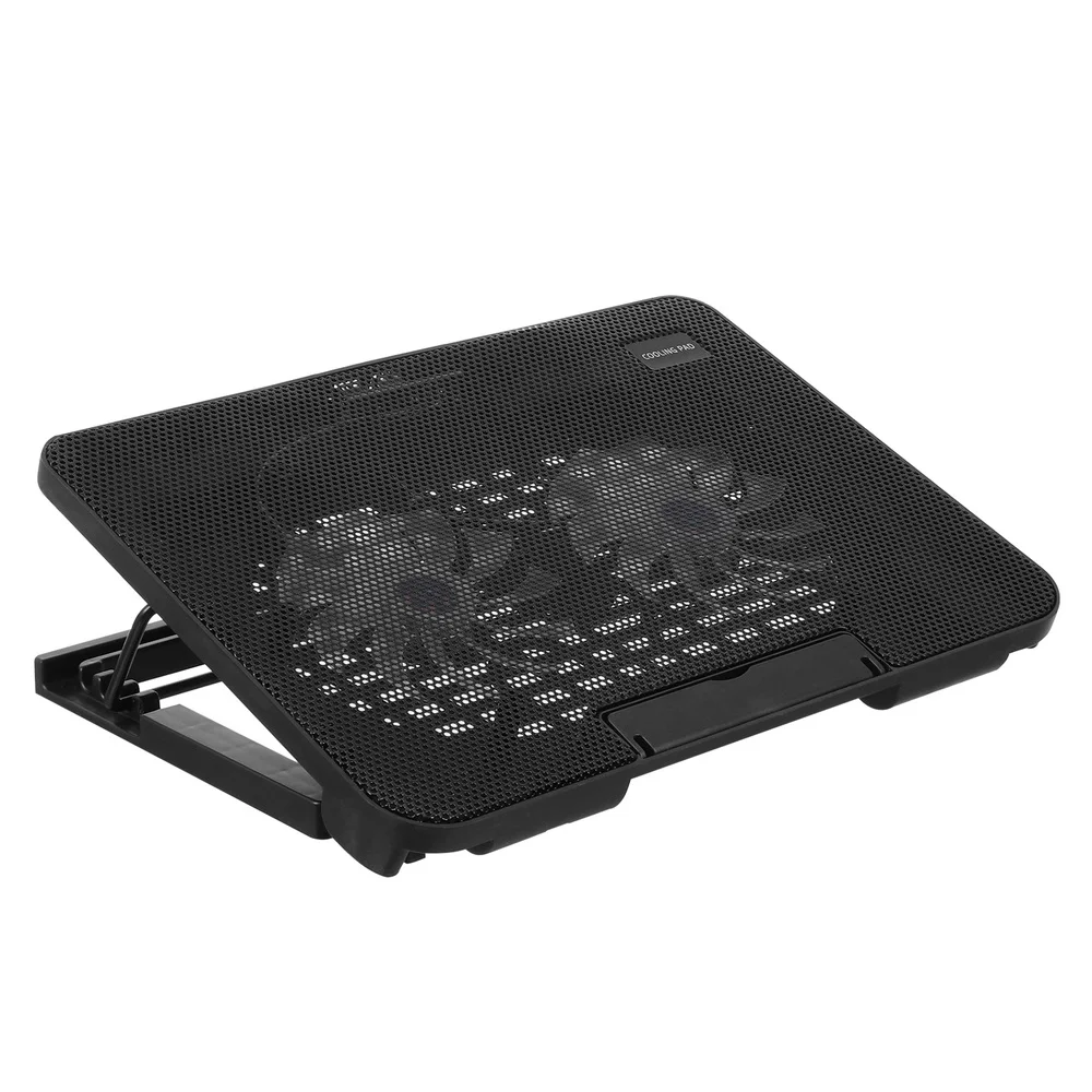 

1Pc Laptop Radiator Notebook Computer Cooler Stand for 14-15.6in Laptop (Black)