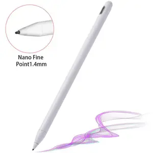 stylus fine tip active stylus for ipad and other android phones capacitor pen for flat panel tablet accessories drop shipping free global shipping