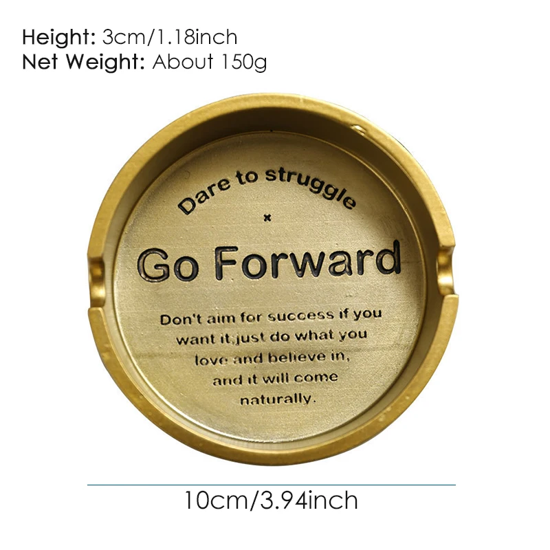 

Retro Resin Ashtray Round Ash Household Ornaments Home Office Decoration Crafts Ashtray Photographic Props Smoking Tools