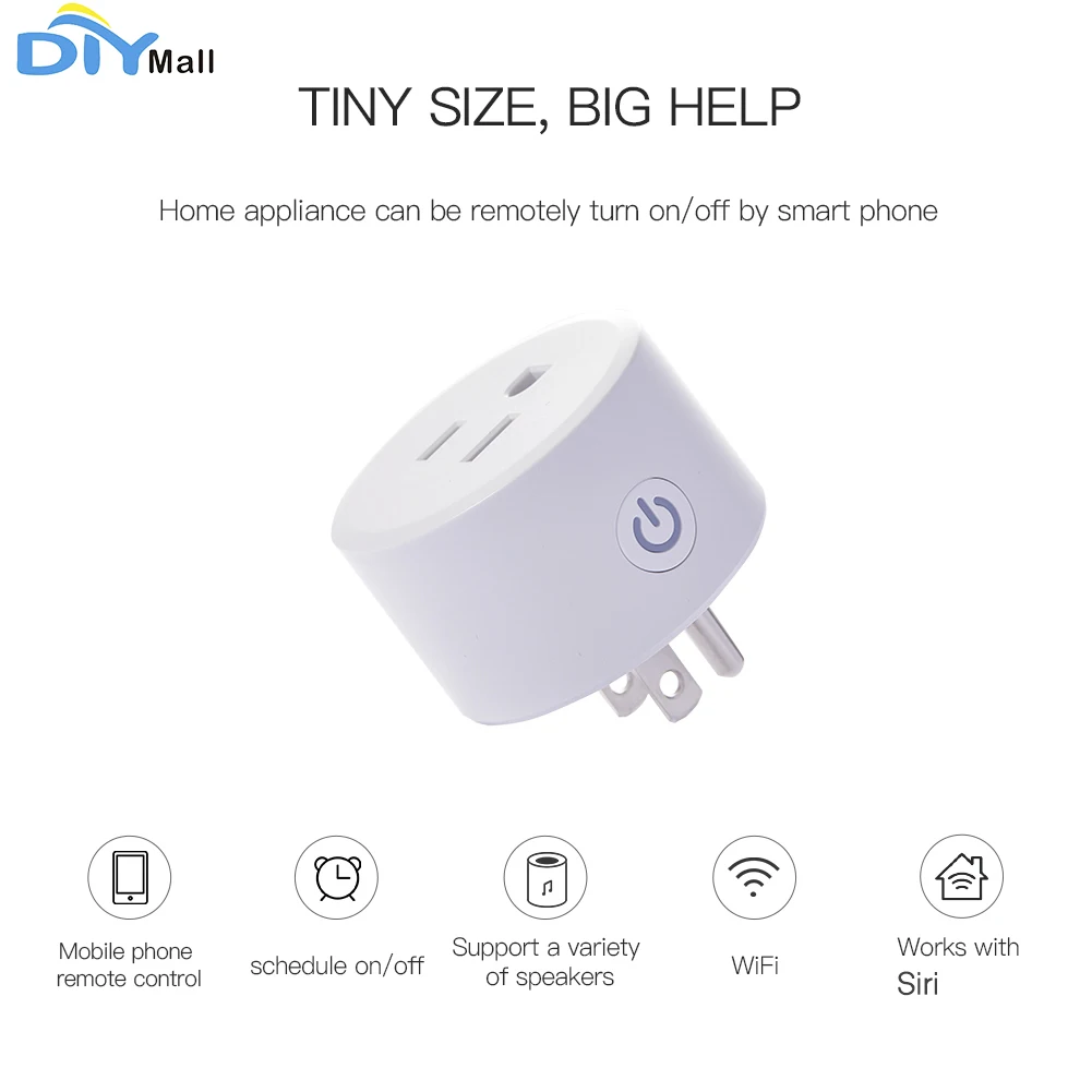 1/2/4 ПК для Siri делать Дома нам розетка Smart Plug Alexa/Google Assistant таймер гнездо не