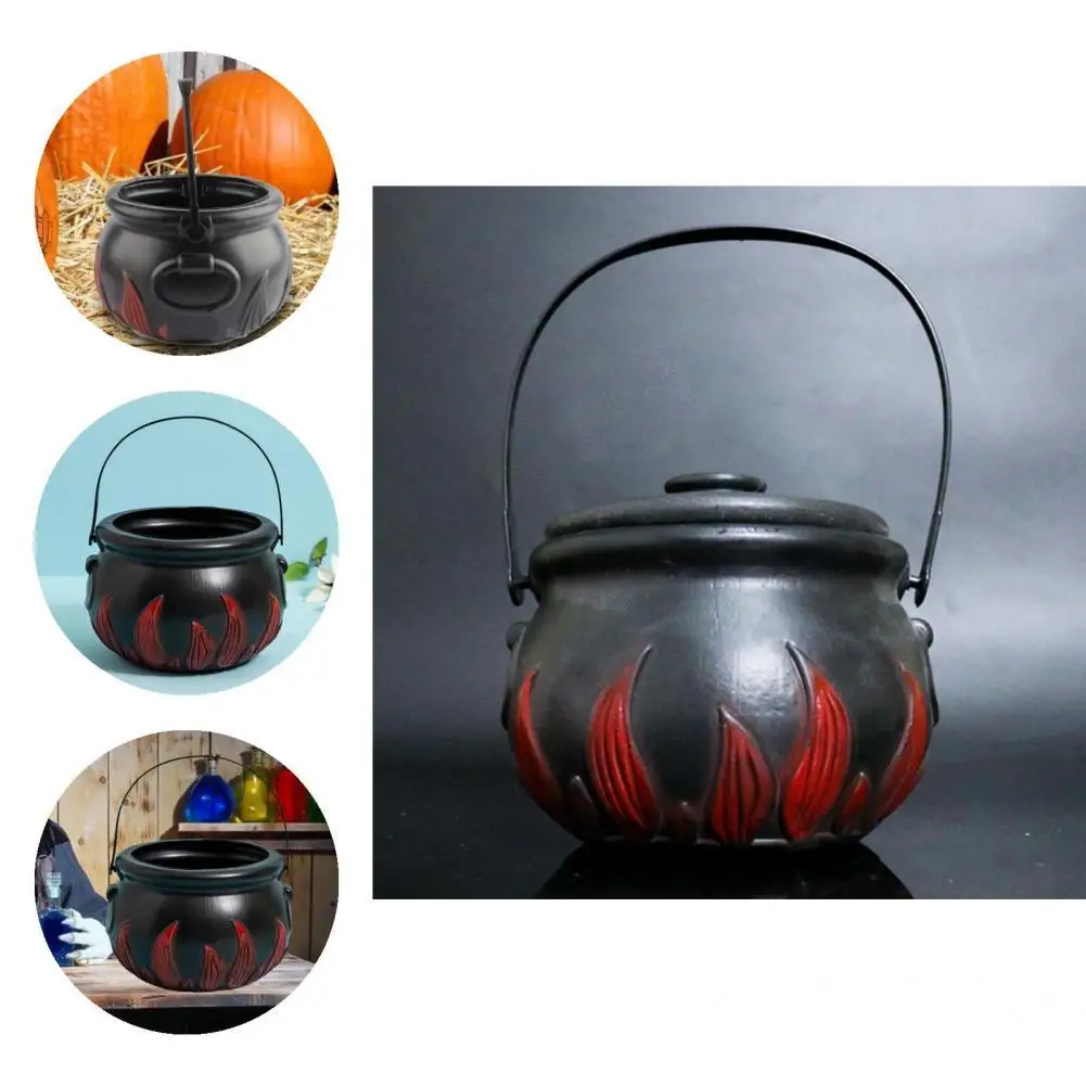 

Witch Cauldron Convenient Funny Wear-resistant Halloween Cauldron Kettles Cups