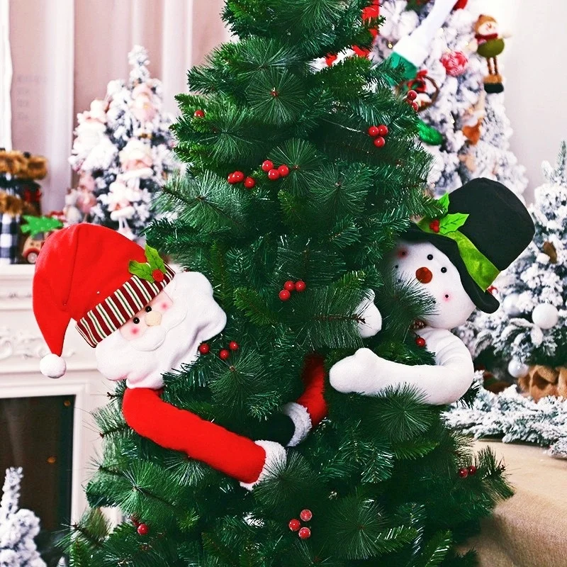 

108 см новые рождественские украшения, креативные пожилые куклы, ЛУЧШИЕ ЗВЕЗДЫ на елку, подвесные тканевые куклы на елку, праздничный декор д...