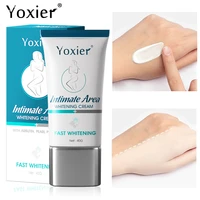 yoxier intimate area whitening cream fast moisturizing nourishing pearl powder even skin tone neck armpit buttocks body care 40g