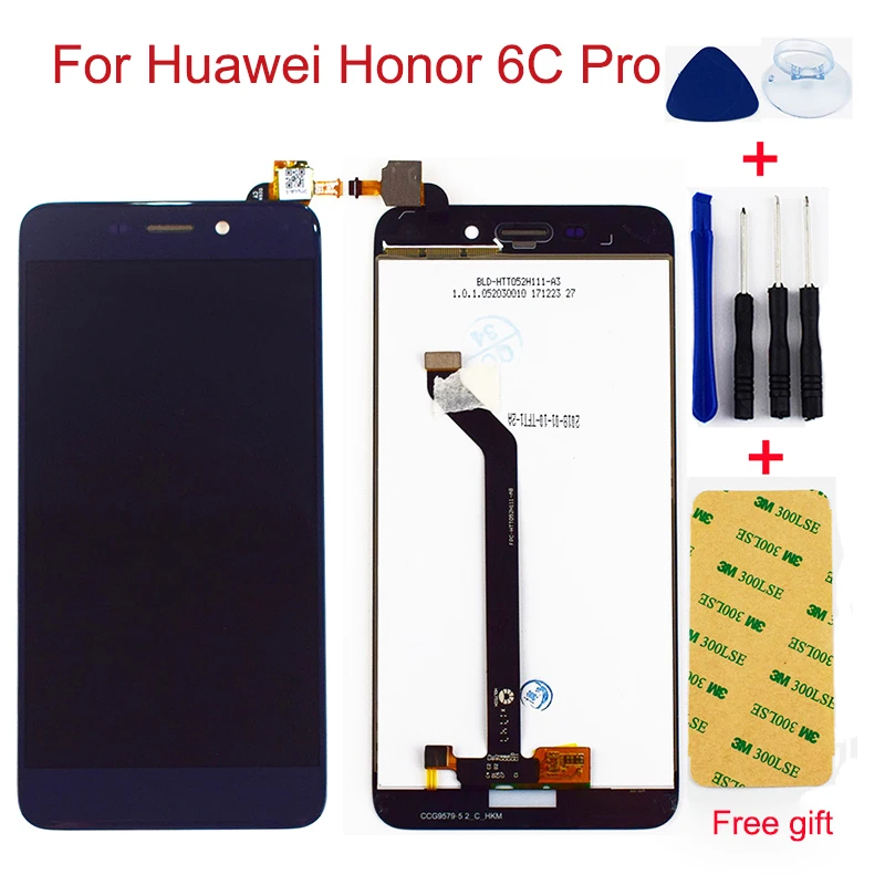 Для huawei Honor 6C Pro JMM-L22 ЖК-дисплей монитор модуль панель+ кодирующий преобразователь сенсорного экрана в сборе