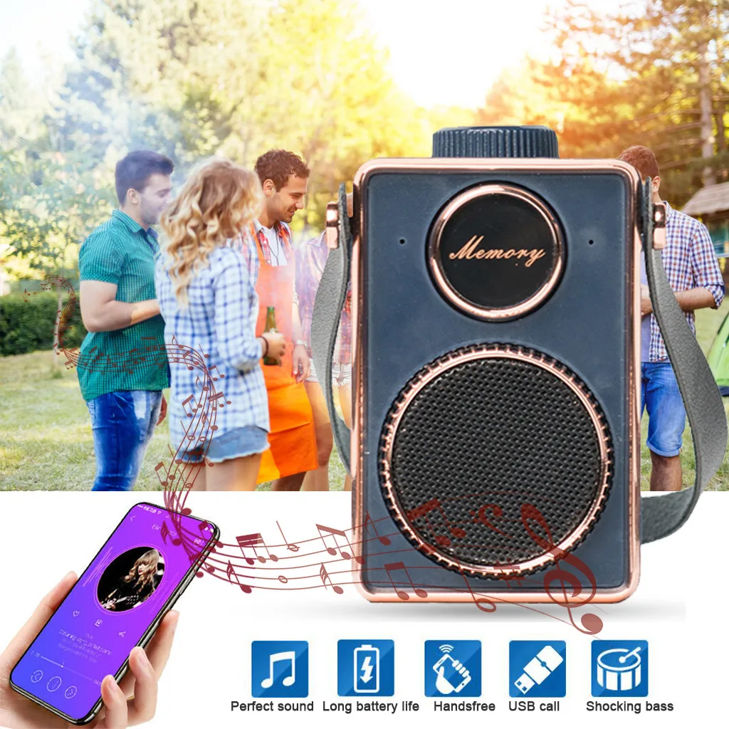 HIPERDEAL высокое качество звука мини портативный креативный аудио Ретро