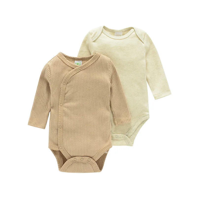 

Soft Cotton Baby Bodysuit Fashion Baby Unisex Newborn Clothes Long Sleeve Baby Jumpsuit (2 Piece Set)