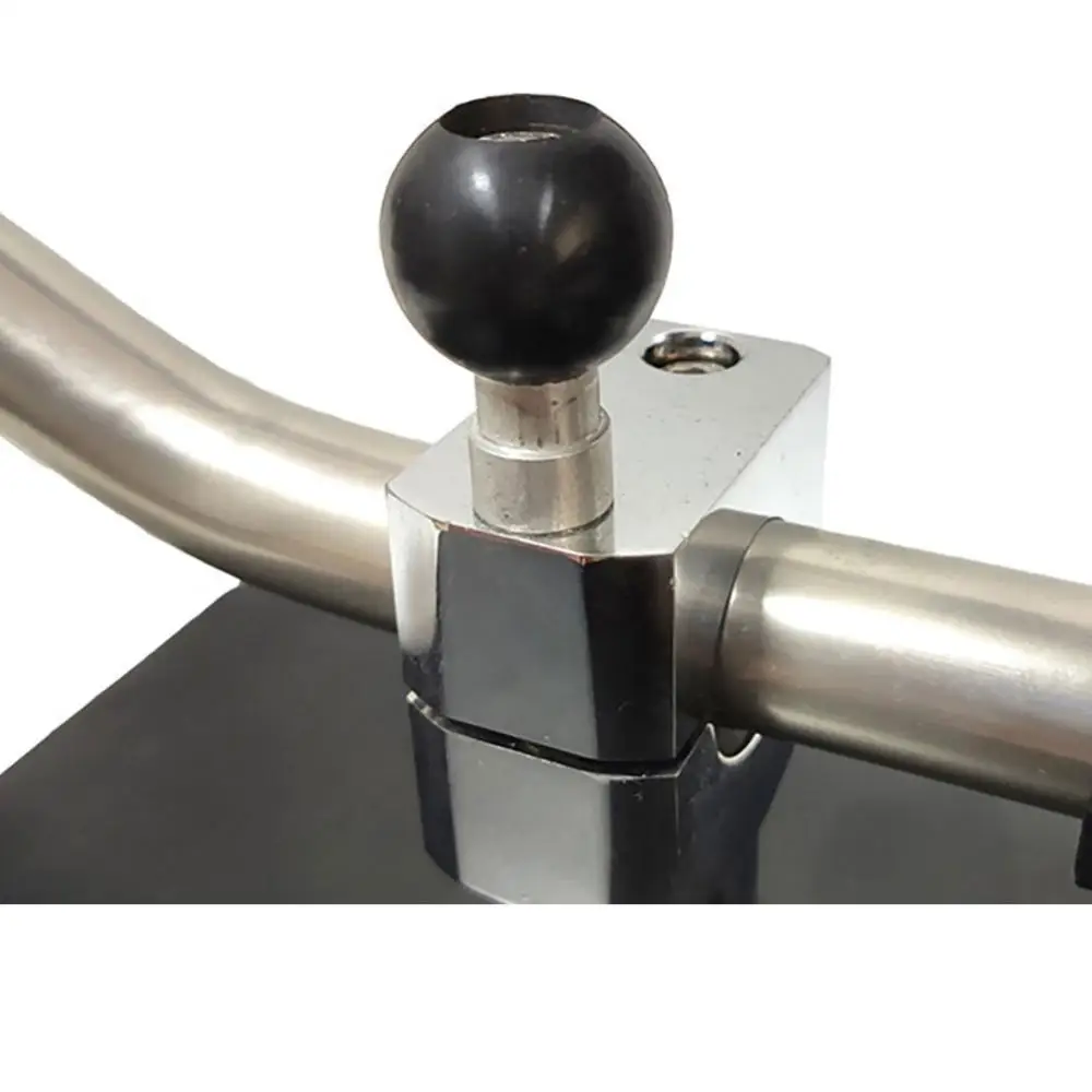 

Motorcycle Motorbike Scooter Handlebar Clamp Base Mount Ball with M8 Screws