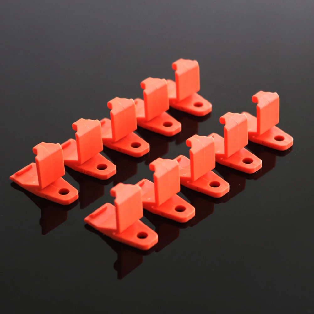 10 шт. фиксированный кронштейн компактный проводной кабель соединитель проводки