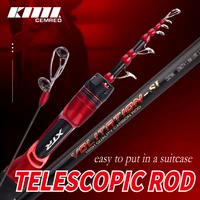 cemreo new fishing rod 34cm mini portable medium light short carbon fiber telescopic fishing pole rods easy carry fishing tackle