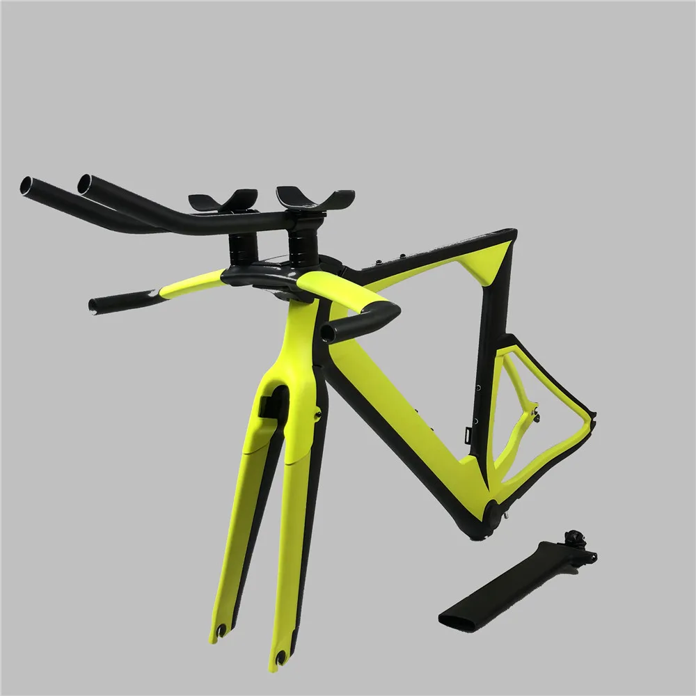 Hongfu bicicleta Triatlon FM109 OEM углеродный ТТ велосипедный каркас карбоновая Аэро рама