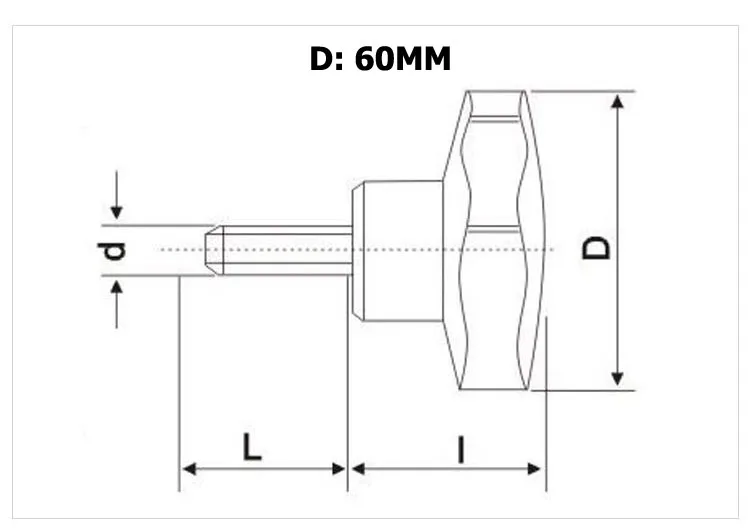 1 2 &quot-4&quot M10/M12 резьба в форме звезды зажимные гайки ручка для промышленного