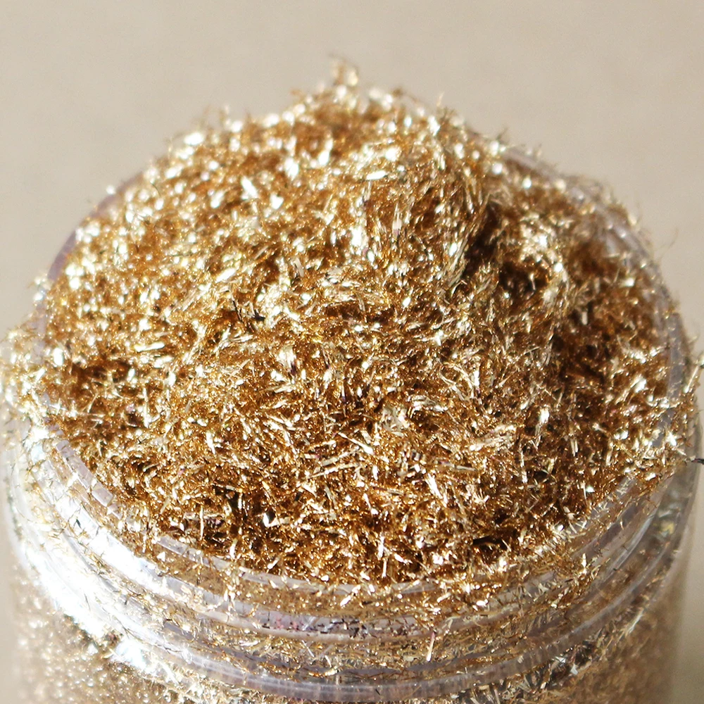 Золотой фольгированный провод Тайвань античный золотой лист проволока мишура