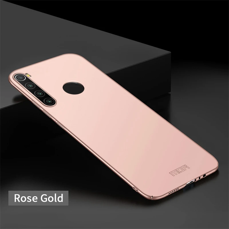 MOFI для Xiaomi Redmi Note 8 чехол матовый ПК ультра-тонкий полный охват задняя крышка чехол оболочка для Xiaomi Redmi Note 7 Pro Чехол