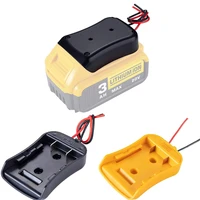 battery adapter for dewalt 18v20v battery dock power connector with 14 awg wires connectors adapter tool accessories